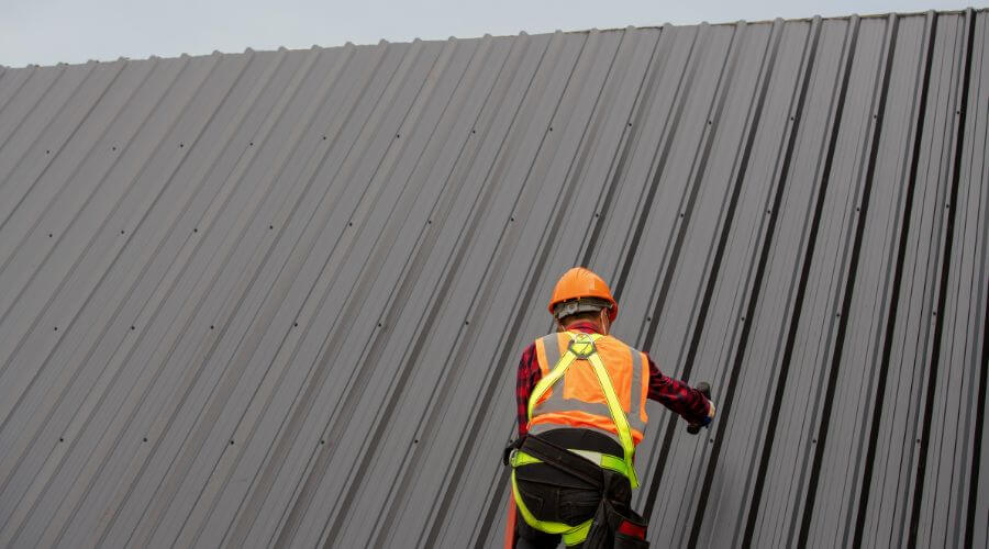 Professional metal roof installation services in Power, MT